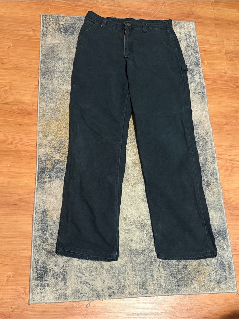 Carhartt 2000s black duck carpenter pants